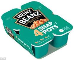 Heinz Snap Pot Baked Beans 6 x 4 x 200g